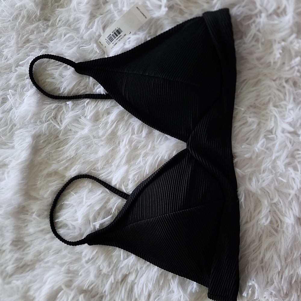 NWT, Old Navy Black Bakini Top, Large